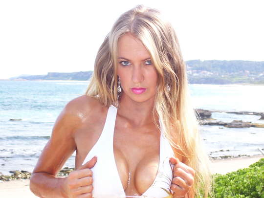 Swimsuit models: photo of Australian Swimsuit model Krissy from , Australia