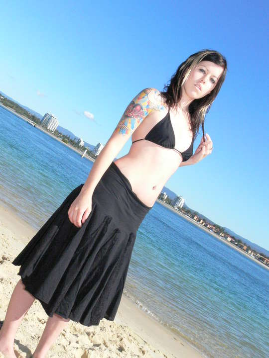 Swimsuit models: photo of Australian Swimsuit model tinaxo from , Australia