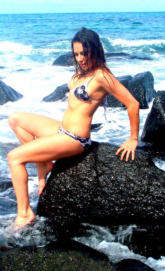 Swimsuit models: photo of Australian Swimsuit model Flame Starr from , Australia