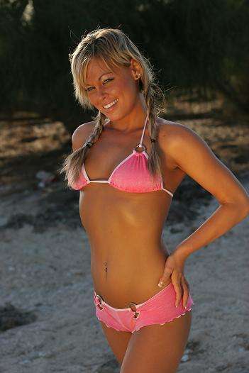 Swimsuit models: photo of American Swimsuit model Amber Allen from , USA