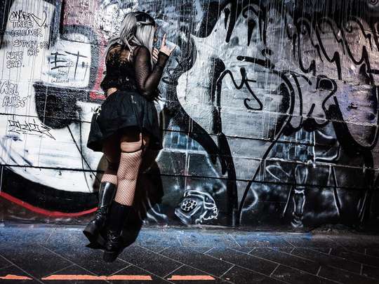 Fashion models: photo of Australian Fashion model Dahlia Versace from , Australia